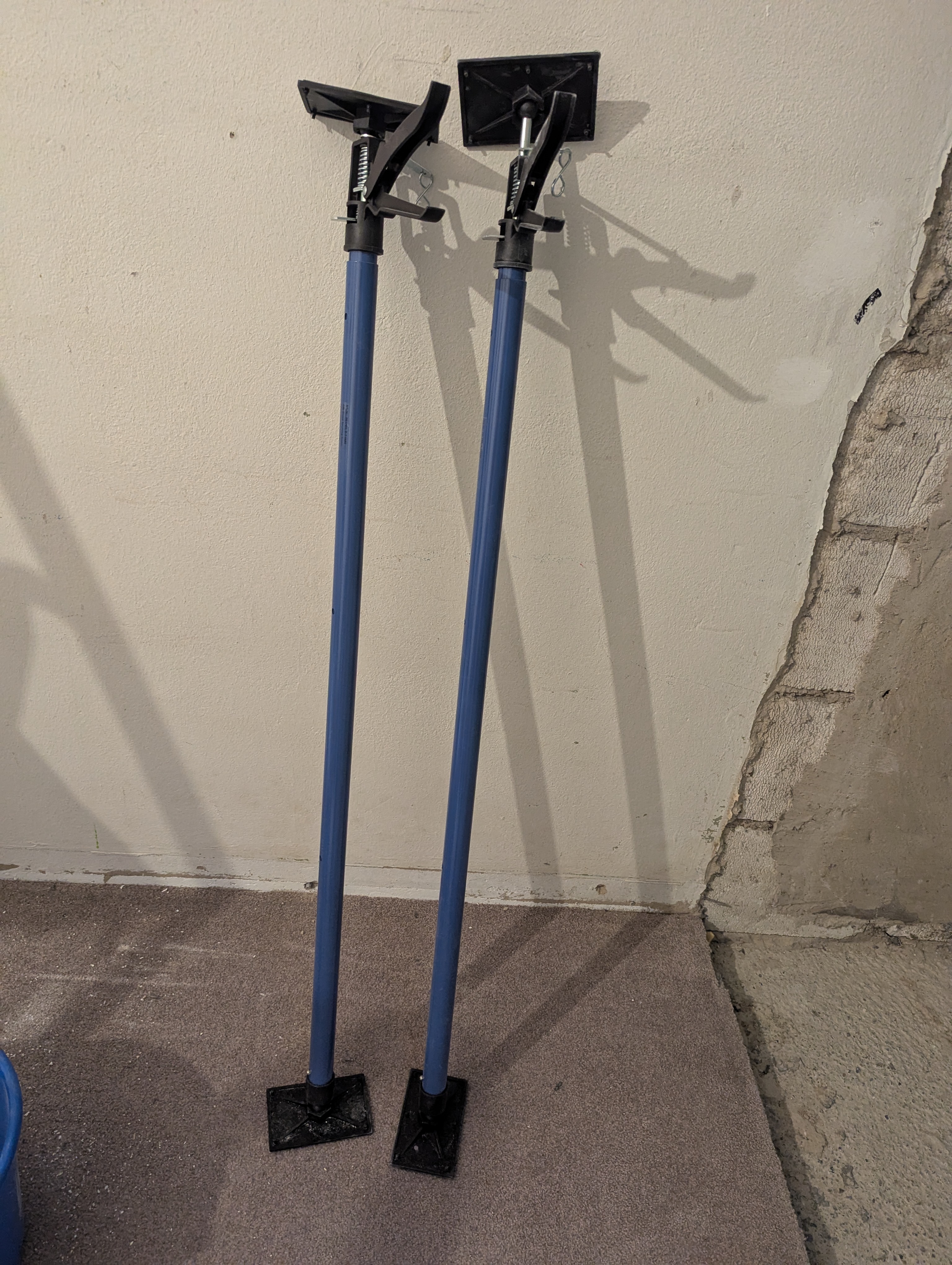 Deckenstützen 115 cm bis 290 cm